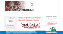 Desktop Screenshot of francarame.it