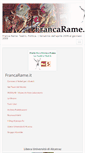 Mobile Screenshot of francarame.it